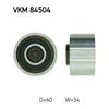 SKF Timing Cam Belt Deflection Guide Pulley VKM 84504