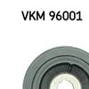 SKF Crankshaft Belt Pulley VKM 96001