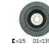 SKF Crankshaft Belt Pulley VKM 96004