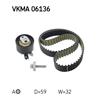 SKF Timing Cam Belt Kit VKMA 06136