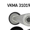 SKF Poly Fan V Ribbed Belt Set VKMA 31019