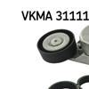 SKF Poly Fan V Ribbed Belt Set VKMA 31111