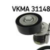 SKF Poly Fan V Ribbed Belt Set VKMA 31148