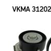 SKF Poly Fan V Ribbed Belt Set VKMA 31202