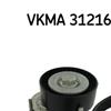 SKF Poly Fan V Ribbed Belt Set VKMA 31216