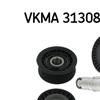 SKF Poly Fan V Ribbed Belt Set VKMA 31308