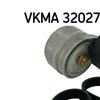 SKF Poly Fan V Ribbed Belt Set VKMA 32027