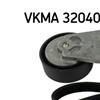 SKF Poly Fan V Ribbed Belt Set VKMA 32040