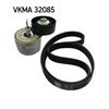 SKF Poly Fan V Ribbed Belt Set VKMA 32085