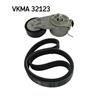 SKF Poly Fan V Ribbed Belt Set VKMA 32123