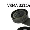 SKF Poly Fan V Ribbed Belt Set VKMA 33114