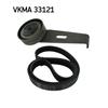 SKF Poly Fan V Ribbed Belt Set VKMA 33121