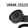 SKF Poly Fan V Ribbed Belt Set VKMA 33121