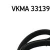 SKF Poly Fan V Ribbed Belt Set VKMA 33139