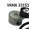 SKF Poly Fan V Ribbed Belt Set VKMA 33151