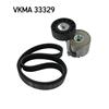 SKF Poly Fan V Ribbed Belt Set VKMA 33329