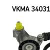 SKF Poly Fan V Ribbed Belt Set VKMA 34031