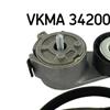 SKF Poly Fan V Ribbed Belt Set VKMA 34200