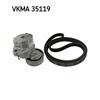 SKF Poly Fan V Ribbed Belt Set VKMA 35119