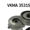 SKF Poly Fan V Ribbed Belt Set VKMA 35315