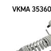 SKF V-Ribbed Belt Set VKMA 35360