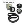 SKF Poly Fan V Ribbed Belt Set VKMA 35602