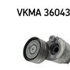 SKF Poly Fan V Ribbed Belt Set VKMA 36043