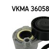 SKF Poly Fan V Ribbed Belt Set VKMA 36058