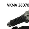 SKF Poly Fan V Ribbed Belt Set VKMA 36070