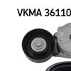 SKF Poly Fan V Ribbed Belt Set VKMA 36110