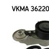 SKF Poly Fan V Ribbed Belt Set VKMA 36220