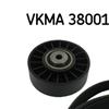 SKF Poly Fan V Ribbed Belt Set VKMA 38001