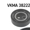 SKF Poly Fan V Ribbed Belt Set VKMA 38222