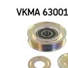 SKF Poly Fan V Ribbed Belt Set VKMA 63001