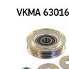 SKF V-Ribbed Belt Set VKMA 63016