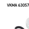 SKF Poly Fan V Ribbed Belt Set VKMA 63057