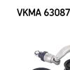 SKF Poly Fan V Ribbed Belt Set VKMA 63087