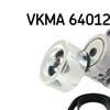 SKF V-Ribbed Belt Set VKMA 64012
