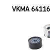 SKF Poly Fan V Ribbed Belt Set VKMA 64116