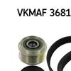 SKF Poly Fan V Ribbed Belt Set VKMAF 36819