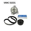 SKF Water Pump And Timing Belt Set VKMC 01031