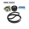 SKF Water Pump And Timing Belt Set VKMC 01032