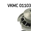 SKF Water Pump And Timing Belt Set VKMC 01103