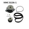 SKF Water Pump And Timing Belt Set VKMC 01106-1