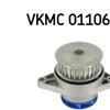 SKF Water Pump And Timing Belt Set VKMC 01106-2