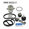 SKF Water Pump And Timing Belt Set VKMC 01121-2