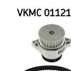 SKF Water Pump And Timing Belt Set VKMC 01121-2