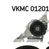 SKF Water Pump And Timing Belt Set VKMC 01201