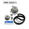 SKF Water Pump And Timing Belt Set VKMC 01222-1