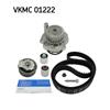 SKF Water Pump And Timing Belt Set VKMC 01222